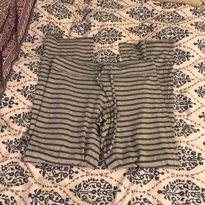 Gray Striped Pajamas